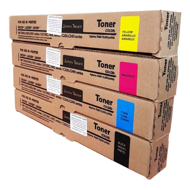 Kit De Toner Compatible Ricoh Mp C300/c400/c401