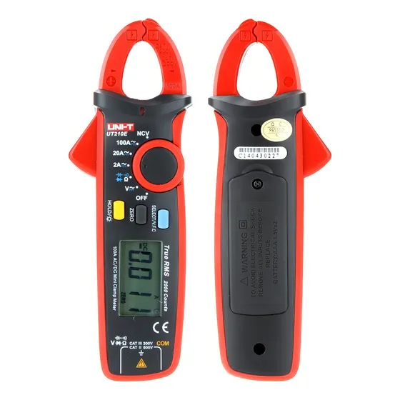 Pinza Amperimétrica Digital Uni-t Ut210e 100a