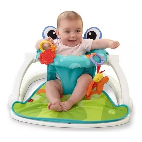 Fisher Price Asiento Para Bebes Rana Azul Sit Me Up