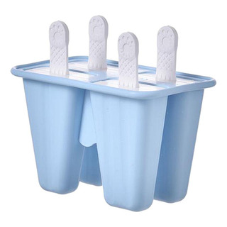 Modelos De Helado De Silicona Modelos De 4 Celdas Azul Modelos De Helado De Silicona Modelos De 4 Celdas Azul