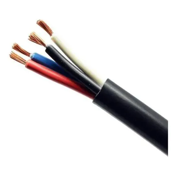 Cabo Pp 04vias 1kv Cobre 4x 6mm Com 100metros