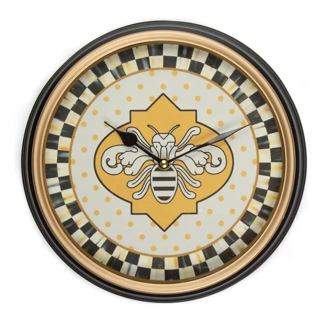 Mackenzie-childs Reloj Pared Decorativo Para Hogar U Oficina