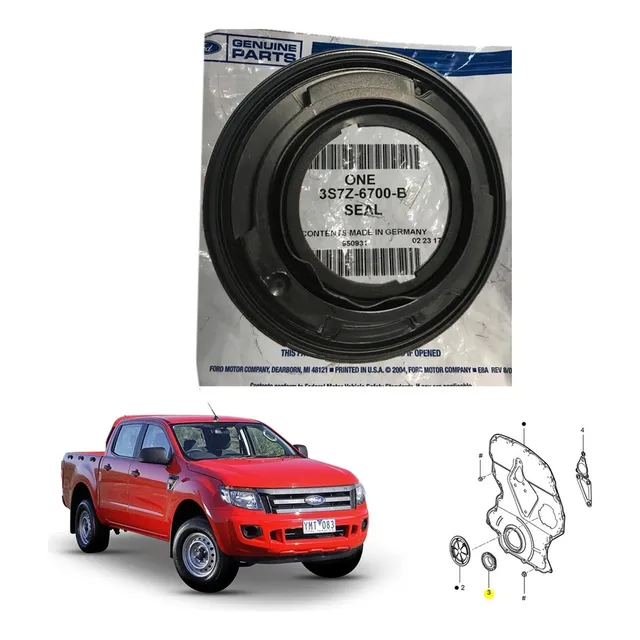 Reten Delantero Cigüeñal Ford Ranger 2.2 Y 3.2 12/23
