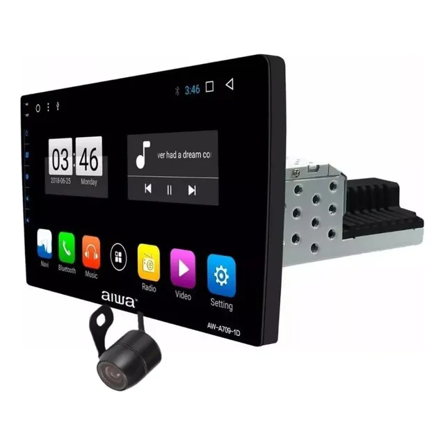 Radio Carro Aiwa Android Wifi Gps Pantalla 9' Bluetooth Hd