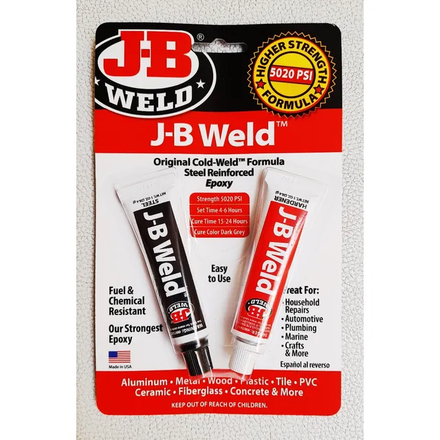 Soldadura En Frio J-b Weld. Alta Resistencia. Hecho En Usa.