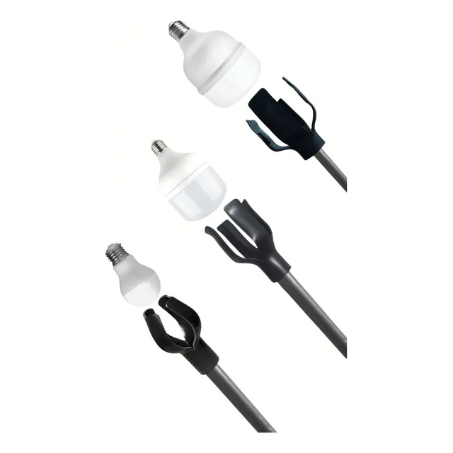 Kit Trocador De Lampada Bulbo Adaptador De Lampada Luz