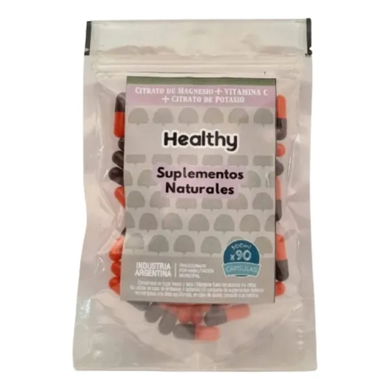 Citrato De Magnesio + Citrato De Potasio + Vitamina C X300 U