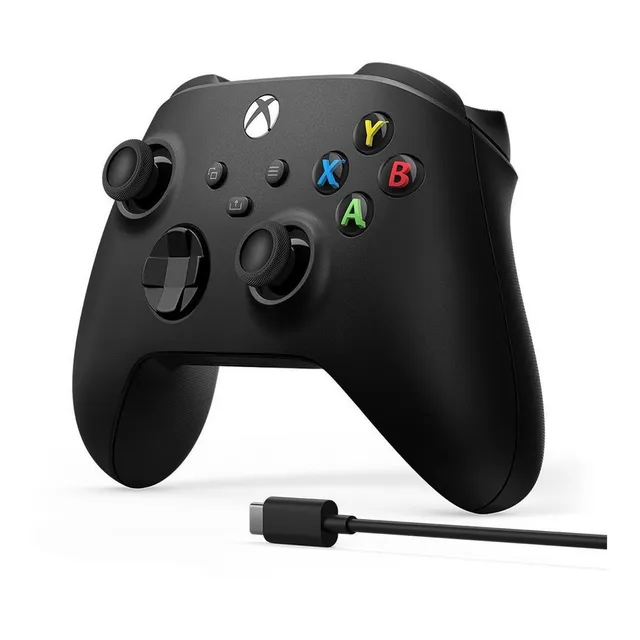 Joystick Inalámbrico Microsoft Qat-00001 Carbon Black Carbon