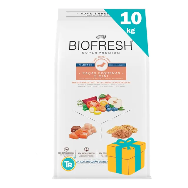 Ración Biofresh Perro Cachorro Raza Pequeña + Regalo + Envío