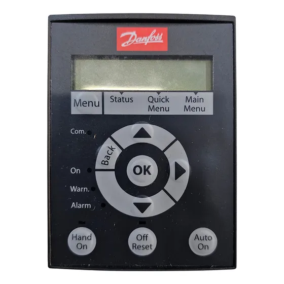 Ihm Danfoss Control Painel Lcp31 132b0200