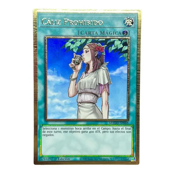 Forbidden Chalice Carta Yugioh! Español