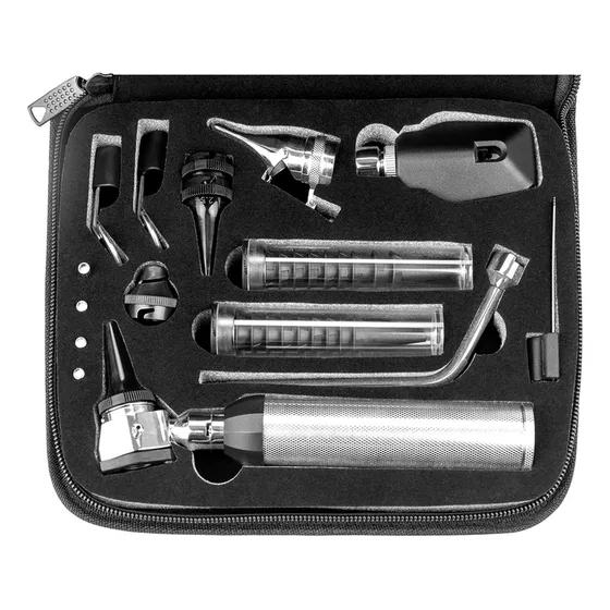 Estuche Diagnostico Medico Estudiant Otoscopio Oftalmoscopio