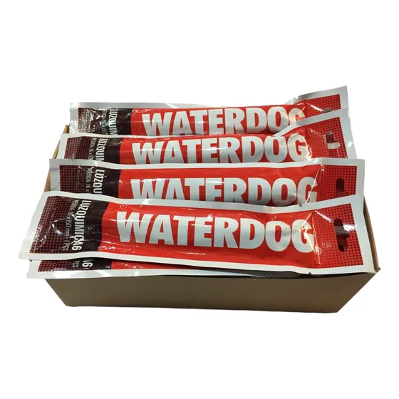 Caja X 25u Luz Química Waterdog 15cm 10hs Camping Pesca