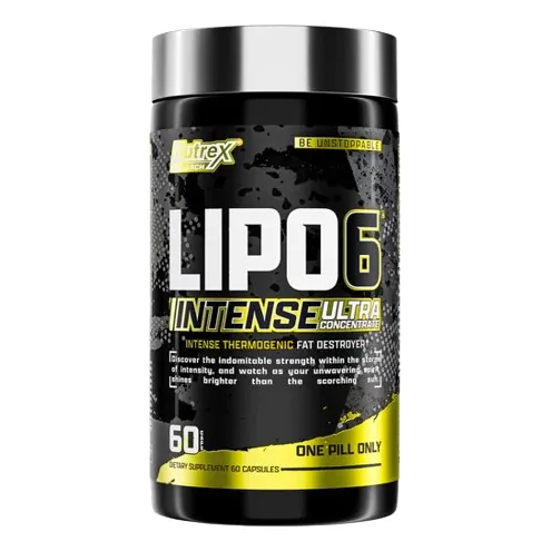 Lipo 6 Black Intense 60 Cápsulas - Nutrex