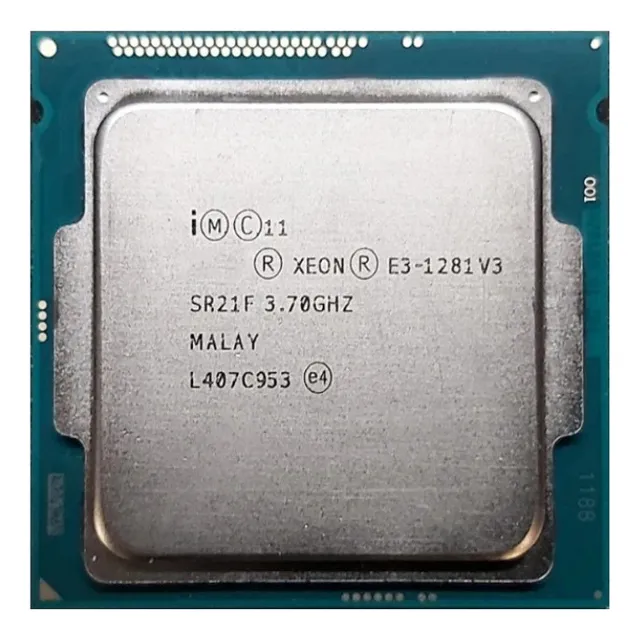 Original Procesador De Cpu Intel Xeon E3 1281 V3 3,7 Ghz