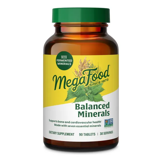 Suplemento Megafood Balanced Minerals 90 Comprimidos