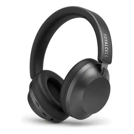 Royalcell Prime over-ear inalámbrico con ANC, 52 h de batería y micrófono