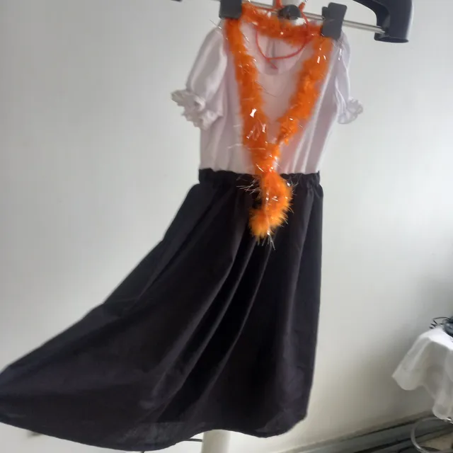 Disfraz Bruja O Monja Halloween Niñas 5/6