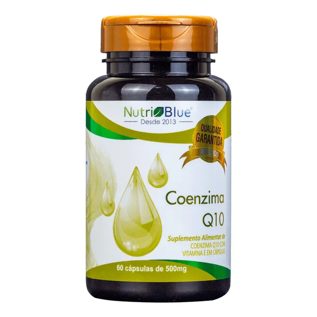 Coenzima Q10 100mg Por Porção Ubiquinona 100% 60 Caps 1un