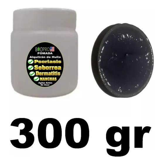 Pomada Alquitrán De Hulla 300gr Psoriasis Seborrea Manchas