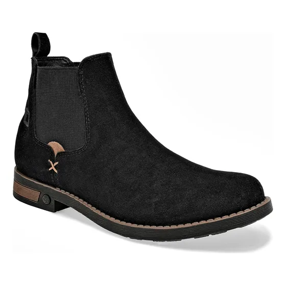Negro Total Bota Para Hombre Negro, Cod. 125567-f