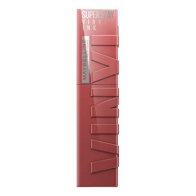 Labial Líquido Maybelline Superstay Vinyl Ink Acabado Brillante Color Peppy