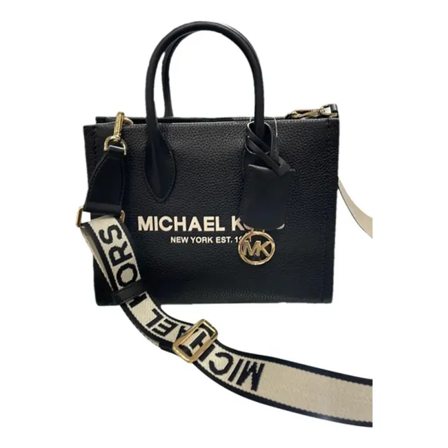 Bolsa Crossbody Michael Kors Negra Mirella Original