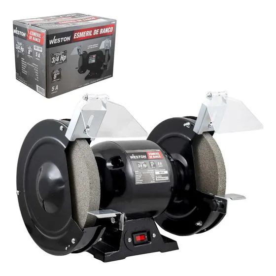 Esmeril De Banco 6 X 1/2hp (cobre) Incluye Ruedas Abr Weston