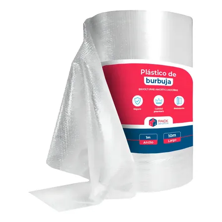 Rollo Plastico Burbuja 10m*1m Pack Mayorista