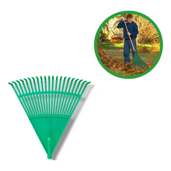 Rastrillos Barre Hojas Plástico Para Jardín 20 Dientes