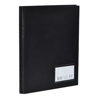 Pasta CatĂĄlogo Preta Com Visor 100 Envelopes Plasticos Pasta CatĂĄlogo Preta Com Visor 100 Envelopes Plasticos