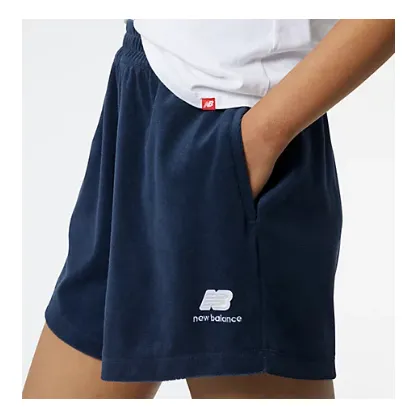 Short De Mujer New Balance Essentials Endless Dayz Azul