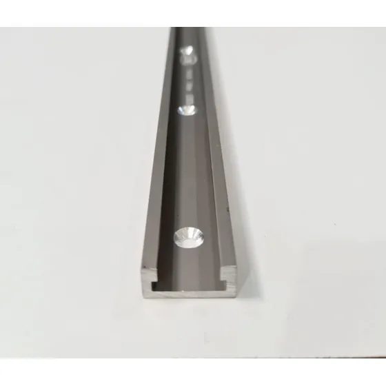 Perfil Trilho T-track Lcm 150cm Cor Champaghne