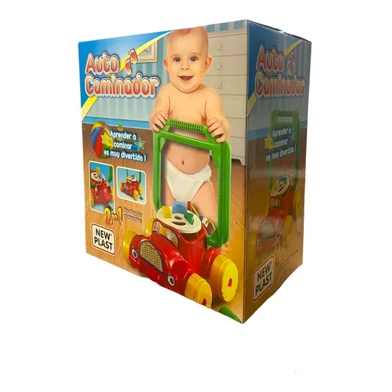 Auto Caminador 2 En 1 Bebes Aprende Caminar New Plast