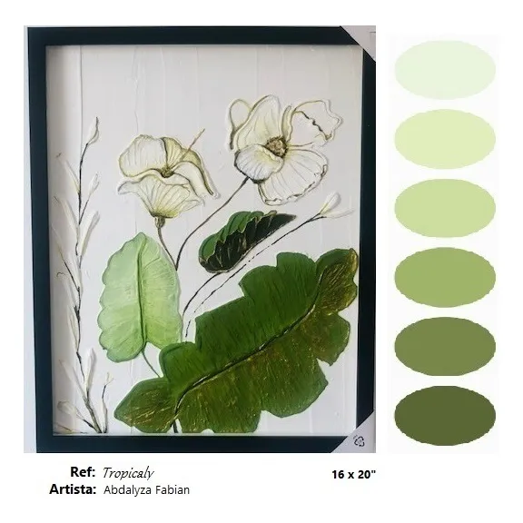 Cuadro Decorativo Tropical - Exclusivo!!