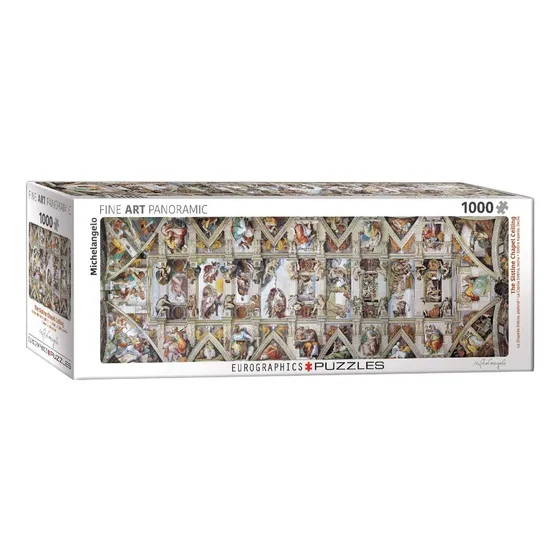 The Sistine Chapel Ceiling By Michelangelo 1000-piece Puzzle
