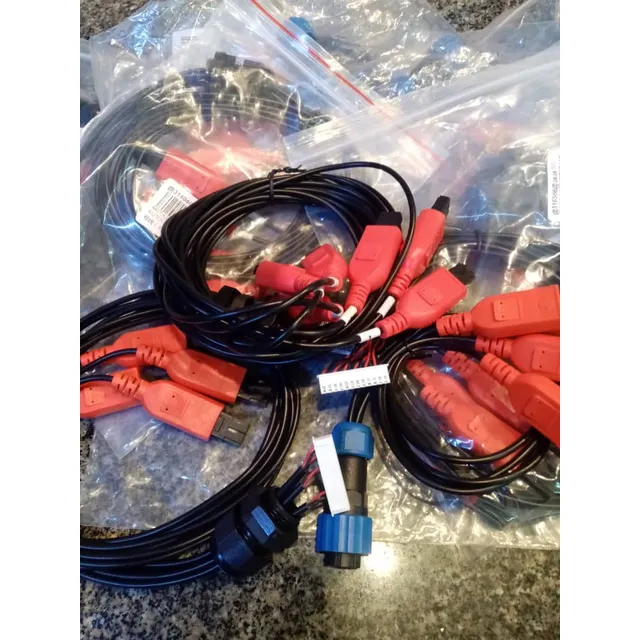 Cables De Pulso Maquina Limpieza De Inyectores Autool