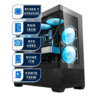 Ryzen 7 5700x3d Pc Gamer | Mercado Livre