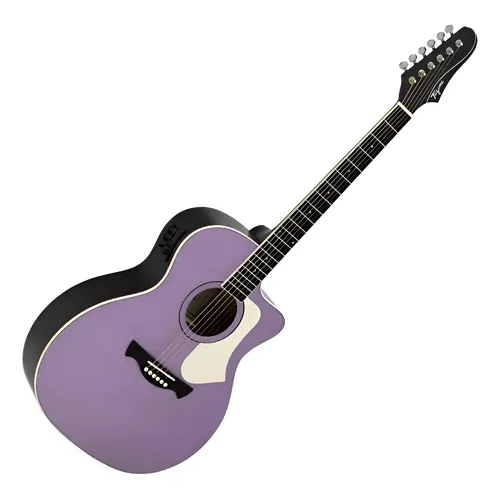 Violão Elétrico Yamaha Ac1m Ii Médio Jumbo Aço Vintage Natur Cor