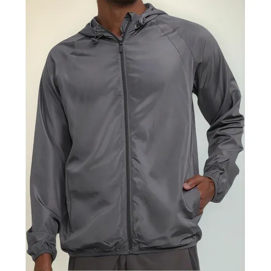 Jaqueta Corta Vento Masculina Gonew Com Capuz