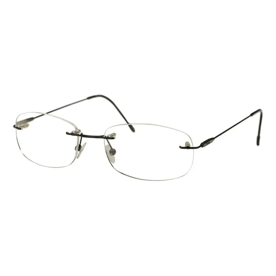 Anteojos Armazones Metalicos Montados Al Aire Patilla Flex