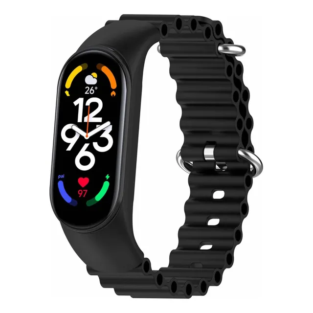 Correa Para Xiaomi Mi Band 7/6/5/4/3 De Silicone Tipo Ocean
