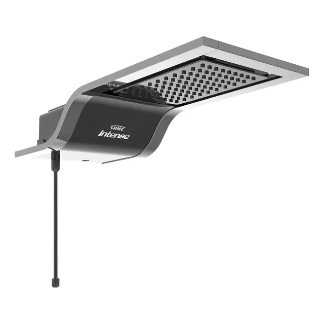 Chuveiro Ducha Eletrônica Fame Intense 5400w Preto E Cromado 127V