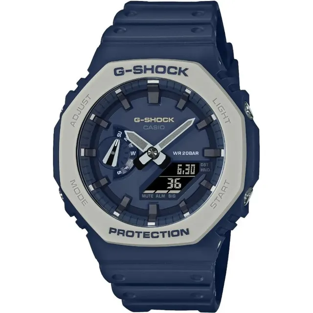 Reloj Casio G-shock Ga-2110 Para Caballero Color de la correa Azul marino