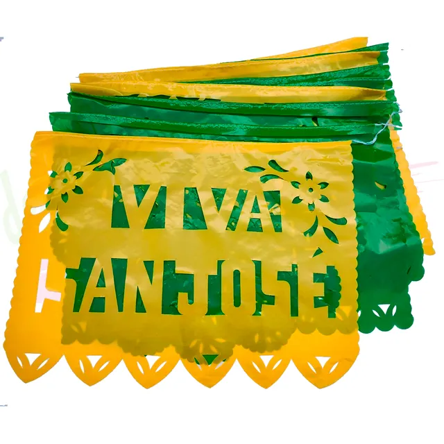 Decoración Plástico Picado San José 1/2 10 Tiras