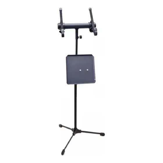Suporte Tripé Emborrachado Ask Tablet Notebook Com Bandeja