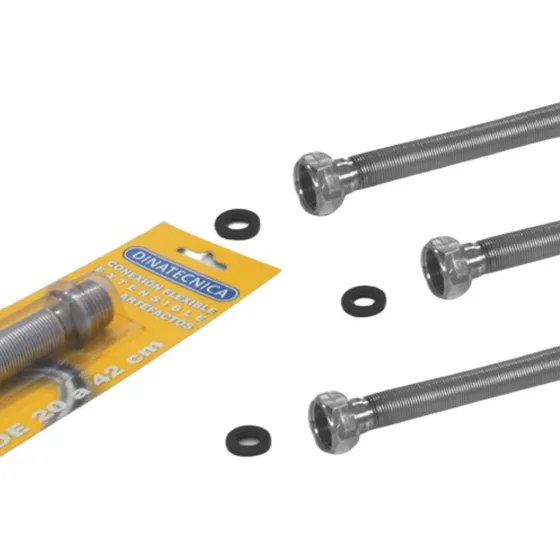 Flexible Gas Dinatecnica Aprob Extensible 1/2x20 A 42 Ac