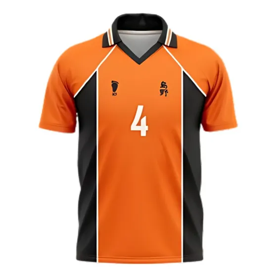 Camisa Camiseta Uniforme Karasuno Número 4 - Haikyuu
