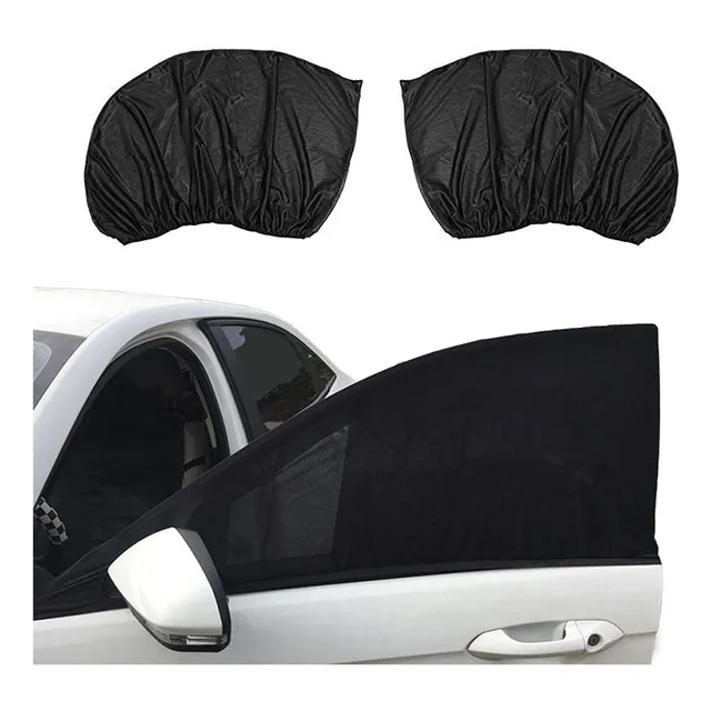 Pack X2 Malla Protector Sol Mosquito Para Ventana Auto