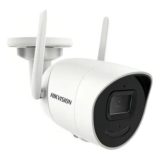 Camara Ip Hikvision 2mp 1080p Full Hd Ir30 Exterior Wifi Nvr Color Blanco